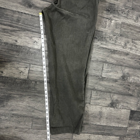 Vintage Loro Piana Luxury Mens Pants Size 34 X 30 Khaki Dark Grey Made in Italy - Picture 10 of 11
